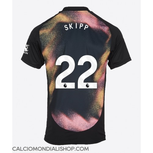 Maglie da calcio Leicester City Oliver Skipp #22 Seconda Maglia 2024-25 Manica Corta